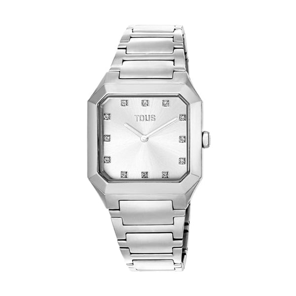 TOUS Silver Stainless Steel Analog Watch