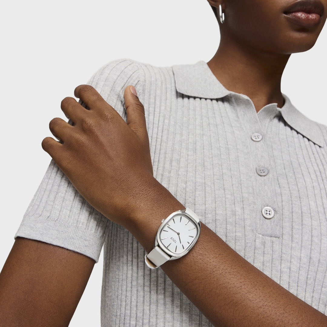 Timeless White Dial Elegance