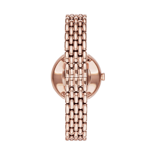 Emporio Armani Rose Gold Crystal Watch