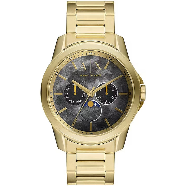 Armani Exchange Gold Chronograph Watch