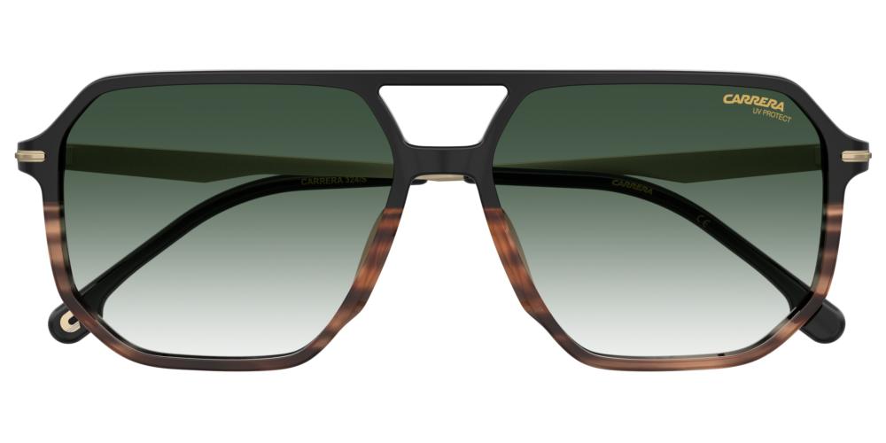 Refined Aviator with Tortoiseshell Accents