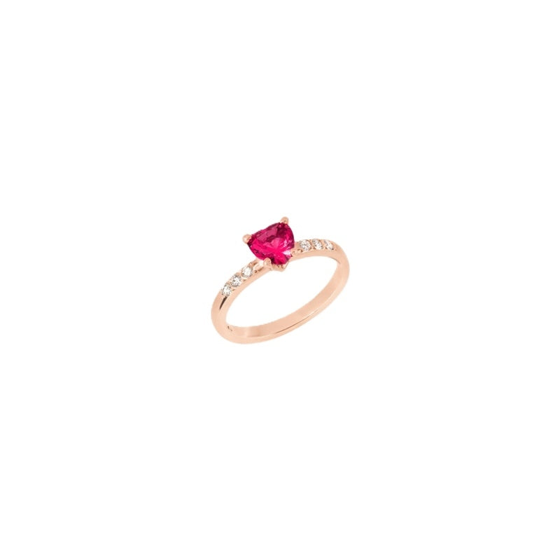 Dodo Gold and Rose Gold Gemstone Ring