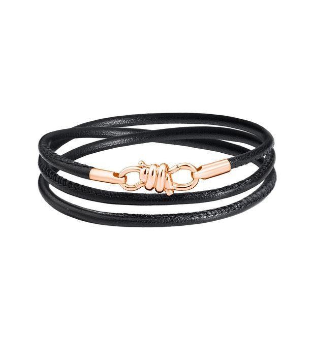 Modern Minimalist Rose Gold Bracelet