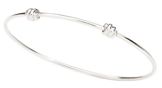 Sleek Minimalist Silver Bangle for Effortless Elegance