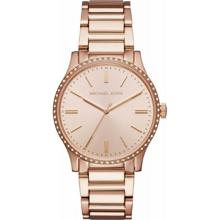 Michael Kors Rose Gold Crystal Watch