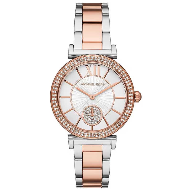 Michael Kors Rose Gold Two-Tone Watch