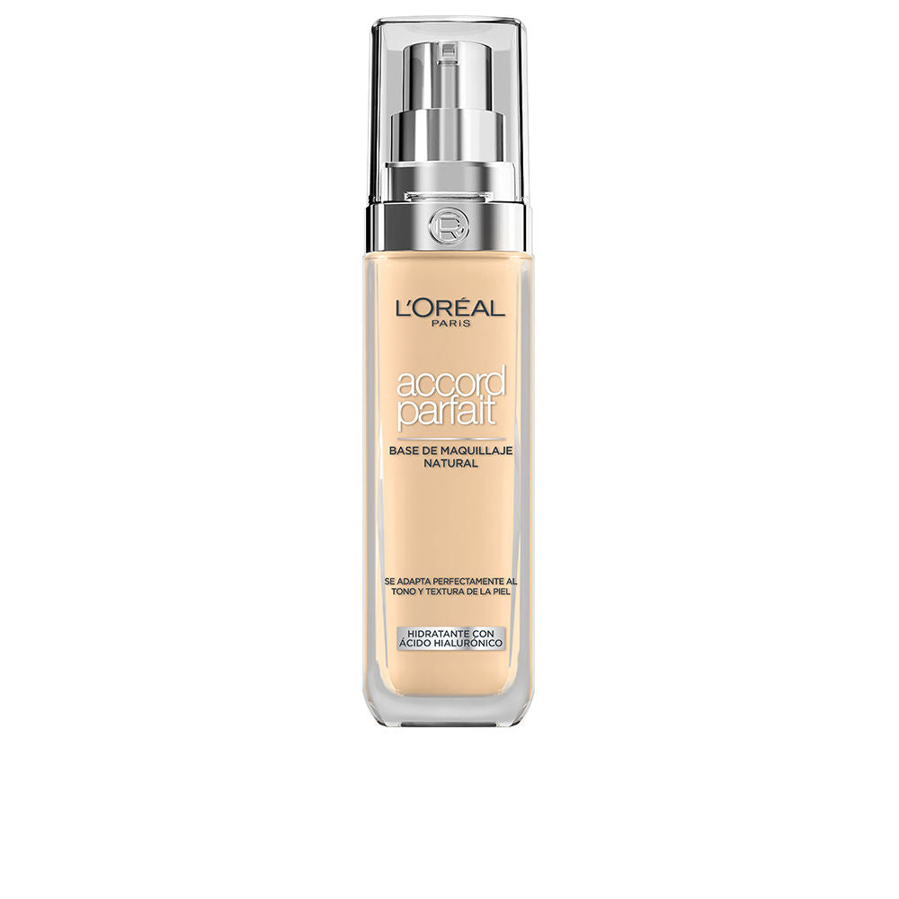 30 ml liquid foundation tube, shade 2D/2W Golden Almond, medium coverage