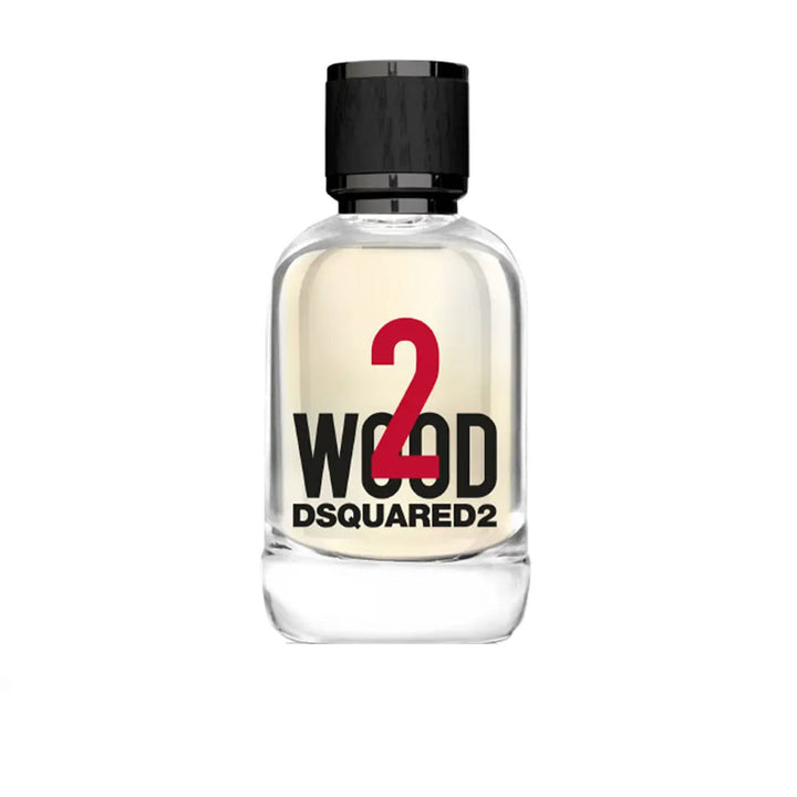 50 ml clear bottle of Two Wood Eau de Toilette, woody-floral Unisex fragrance