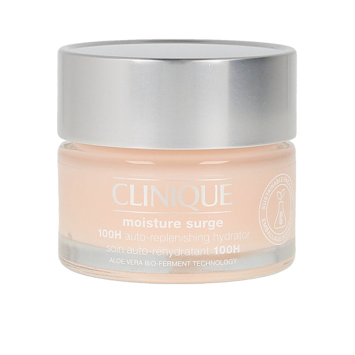 30 ml clear gel‑cream jar with pale green product, hydrating skincare