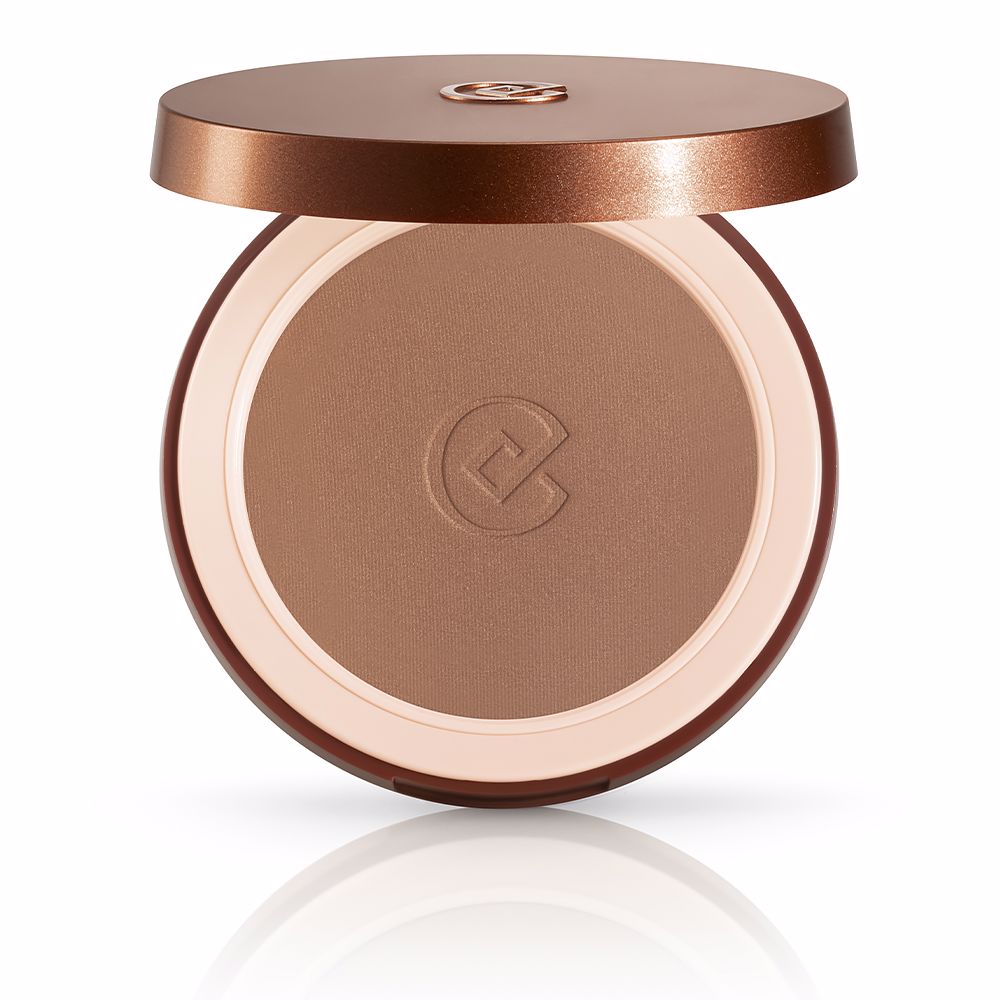 Compact silk‑effect bronzer powder in 1.1 Maldive matte, refillable 10 g