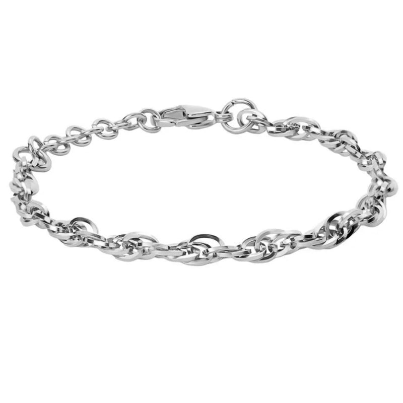 Timeless Classic Chain Bracelet in Polished Silver