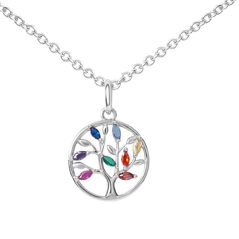 Radiant Spectrum Pendant Necklace