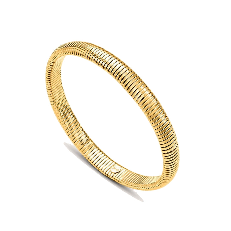 Timeless Embrace Gold Bangle Bracelet