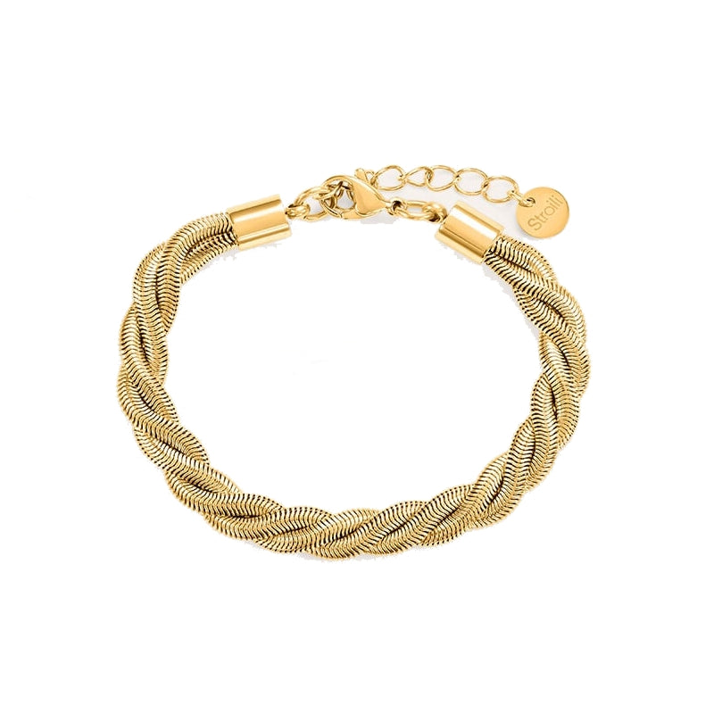 Radiant Gold-Plated Elegance Bracelet