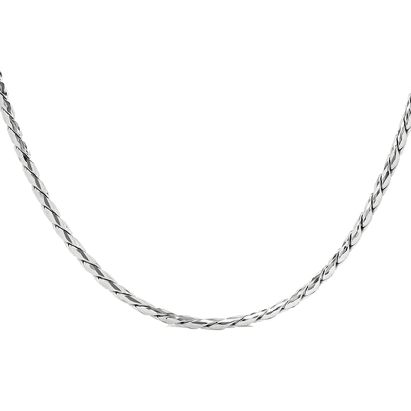 Timeless Silver Chain with Classic Elegance