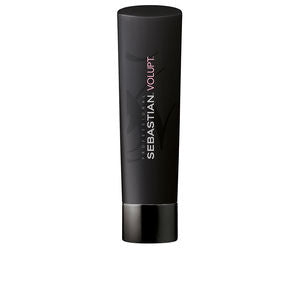 1 L bottle of volumising bamboo shampoo for Unisex, fine hair