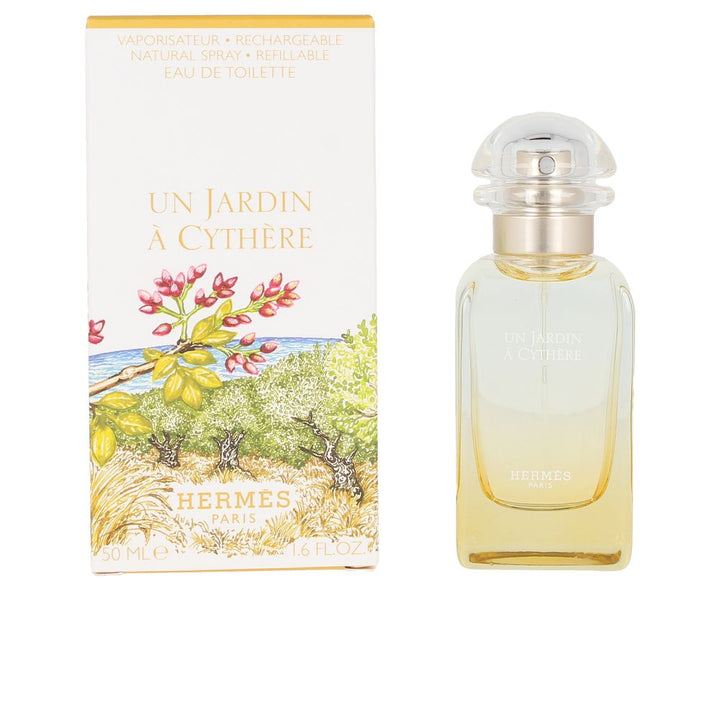 30 ml yellow-gradient glass spray bottle — citrus woody eau de toilette