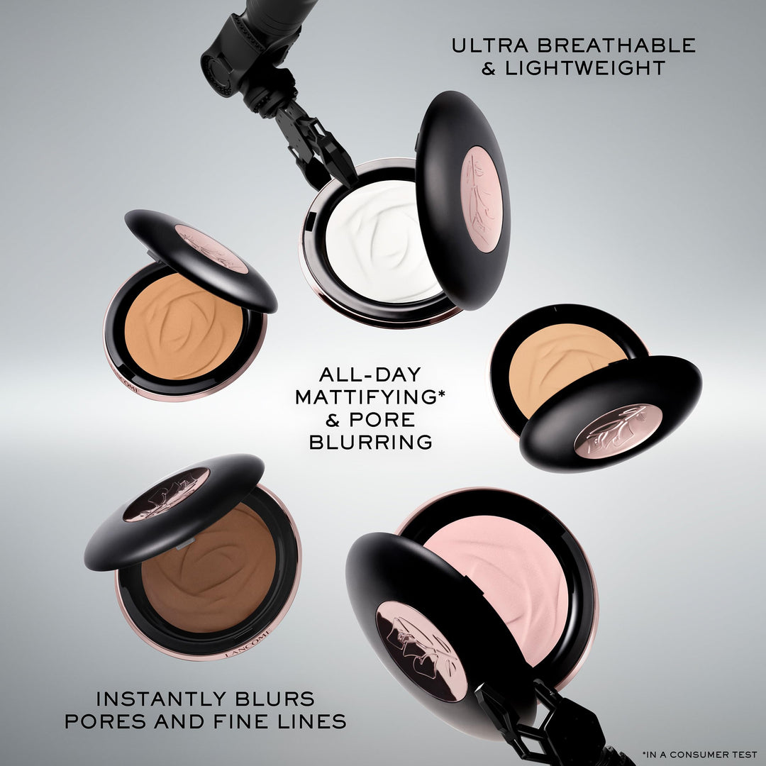 Lancôme Teint Idole Ultra Wear finely-milled mattifying setting powder in compact packaging
