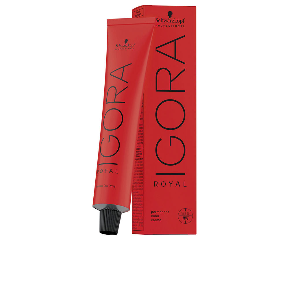 60 ml sachet of permanent warm chestnut hair colour cream in tube packaging