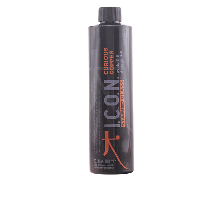 300 ml bottle of Curious Copper semi‑permanent hair colour, Unisex