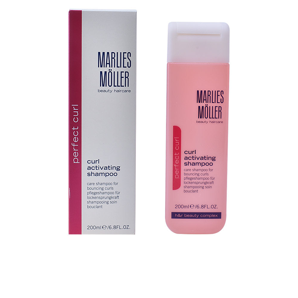 200 ml bottle of conditioning shampoo for defined curls, amaranth extract formula