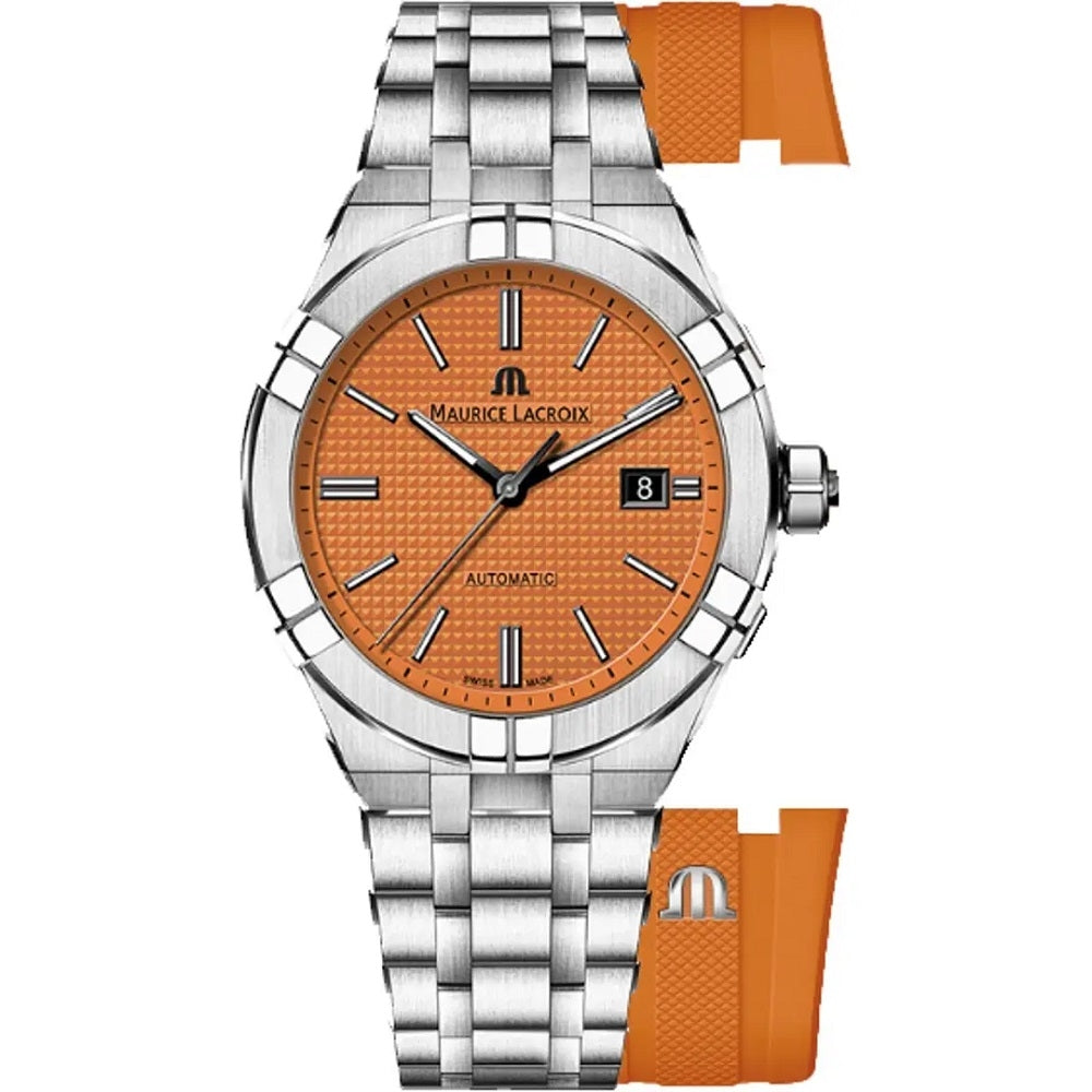 Maurice Lacroix Silver Automatic Watch