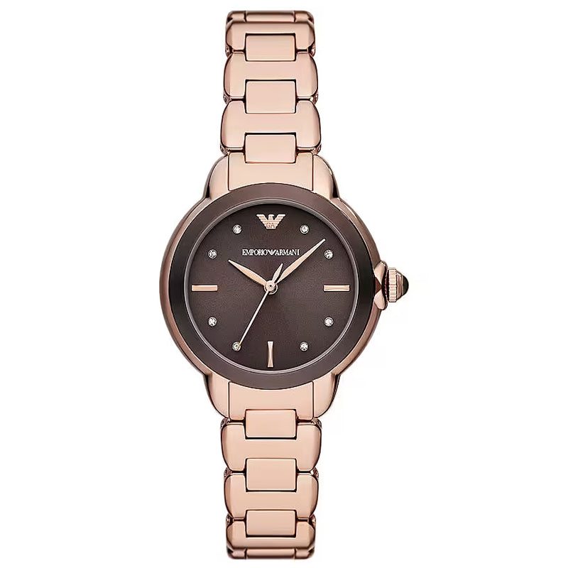 Emporio Armani Rose Gold Analog Watch