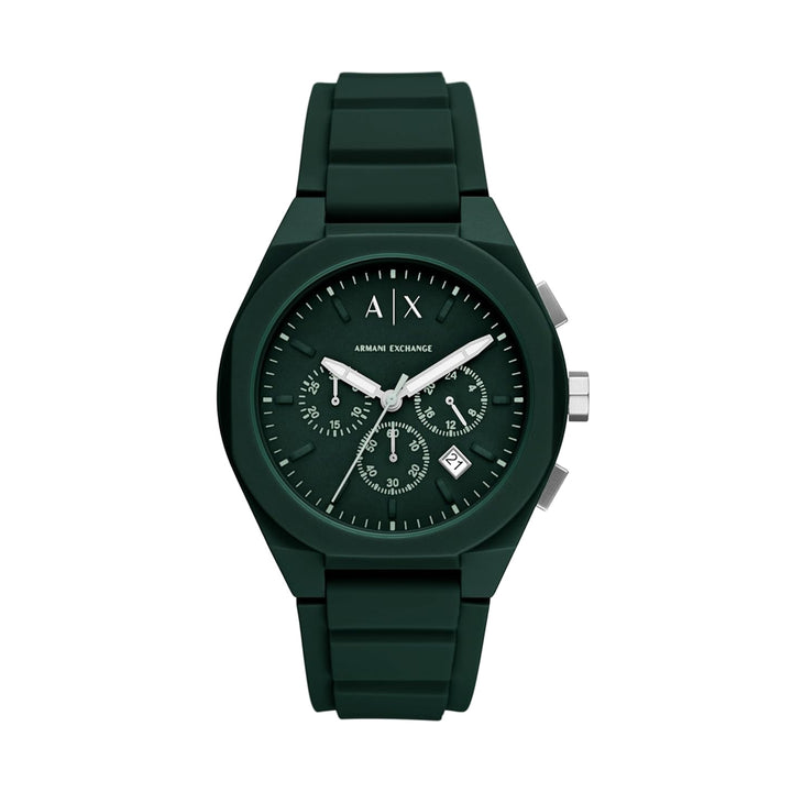 Endurance Chronograph in Dark Green and Silver