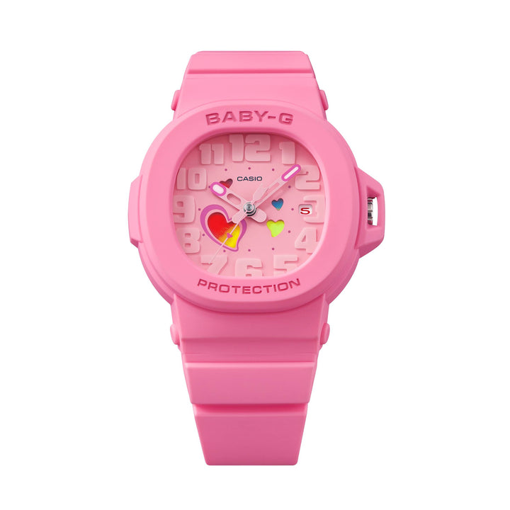 Playful Hearts Multifunction Resin Timepiece