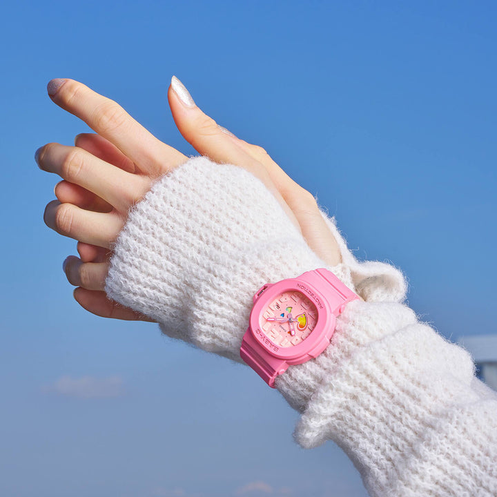 Playful Hearts Multifunction Resin Timepiece
