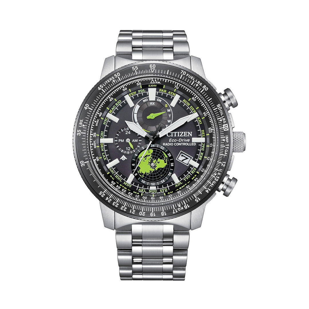 Precision Engineered Chronograph with World Time Function
