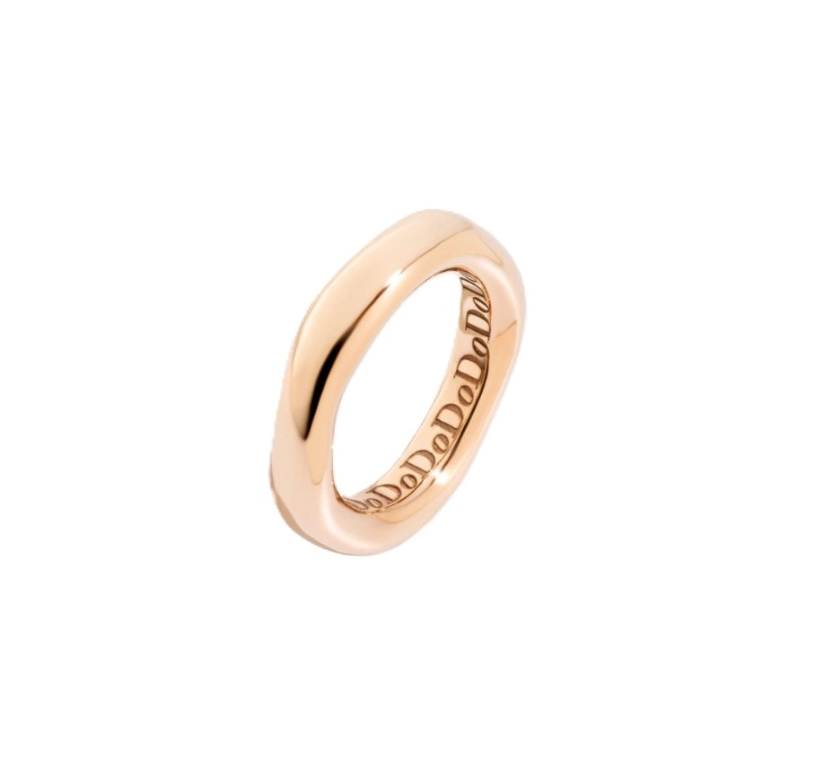 Rose Gold Elegance with Signature Charm Detail