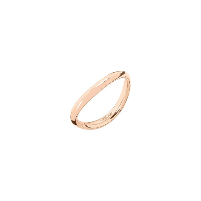 Dodo Minimalist Gold and Rose Gold Ring