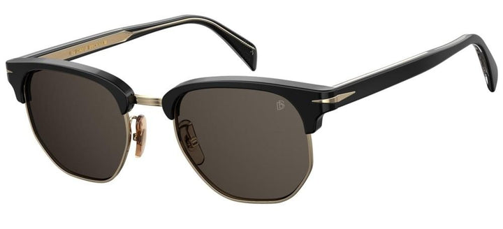 Refined Vision in Black and Gold Elegance