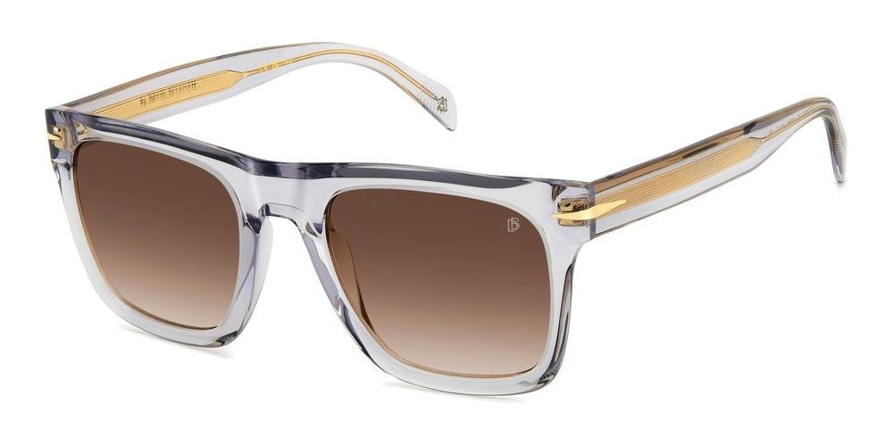 Timeless Elegance in Transparent Gray and Gold