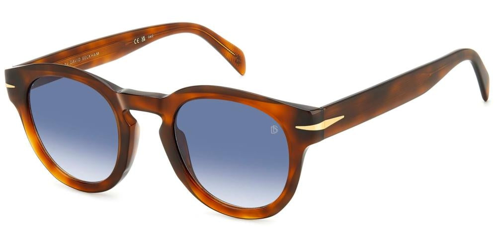 Timeless Tortoiseshell Vision in Blue Gradient