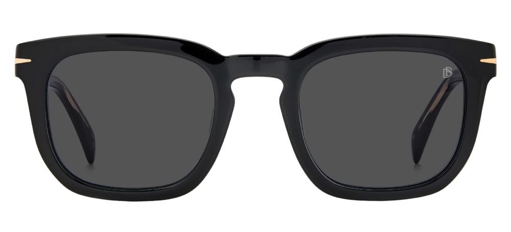 Timeless Black Acetate Sunglasses with Gold Accents