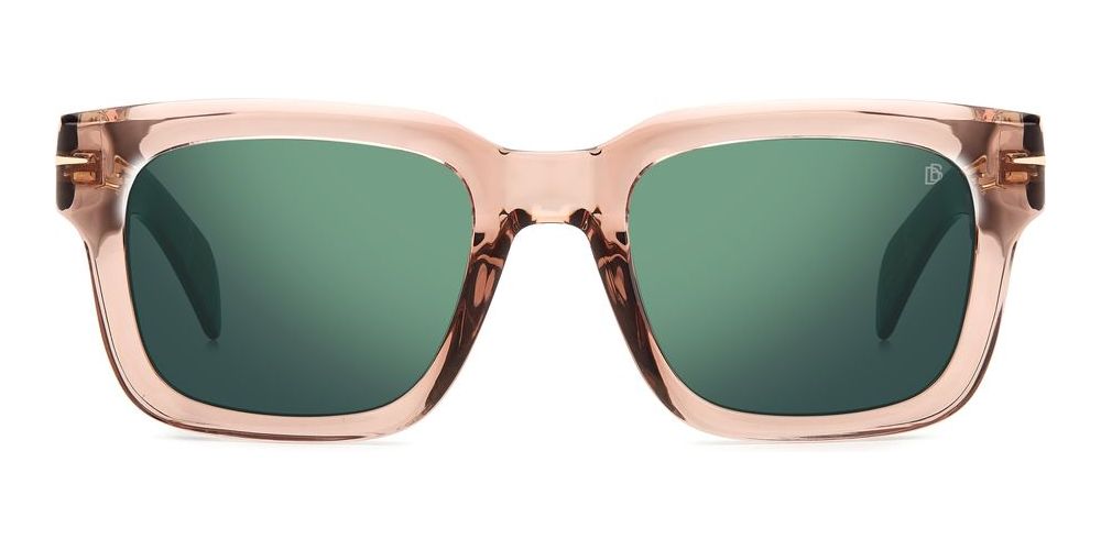 Refined Vision in Soft Pink and Earth Tones