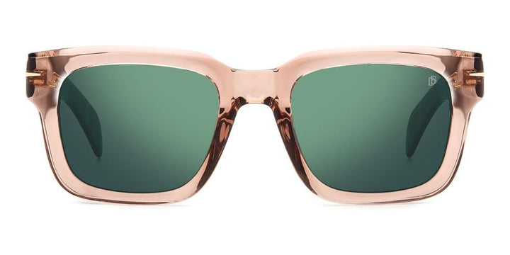 Refined Vision in Soft Pink and Earth Tones