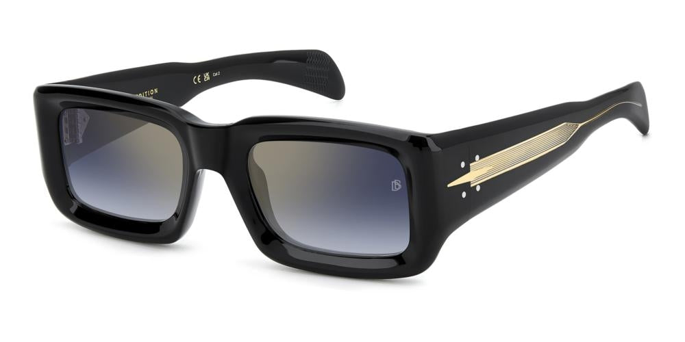 Refined Edge Rectangular Sunglasses