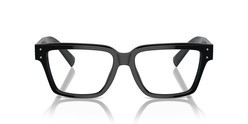Timeless Black Acetate Eyeglasses for Men