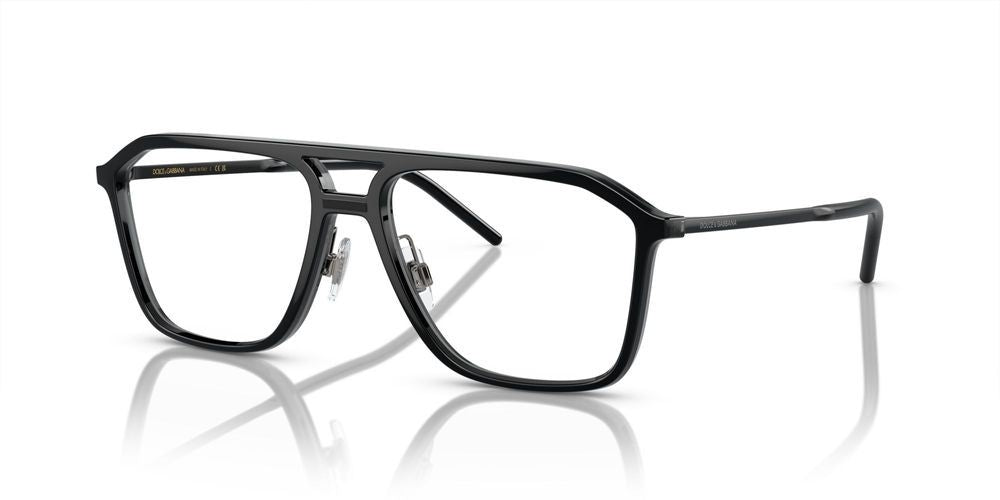 Modern Black Frame with Sleek Metal Accents