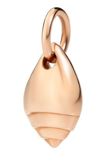 Delicate Rose Gold Pendant Charm with Modern Minimalist Flair
