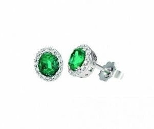 Emerald Radiance Classic Studs