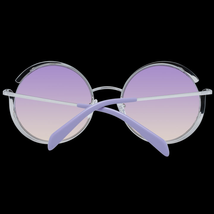 Radiant Harmony Round Sunglasses with Gradient Lenses