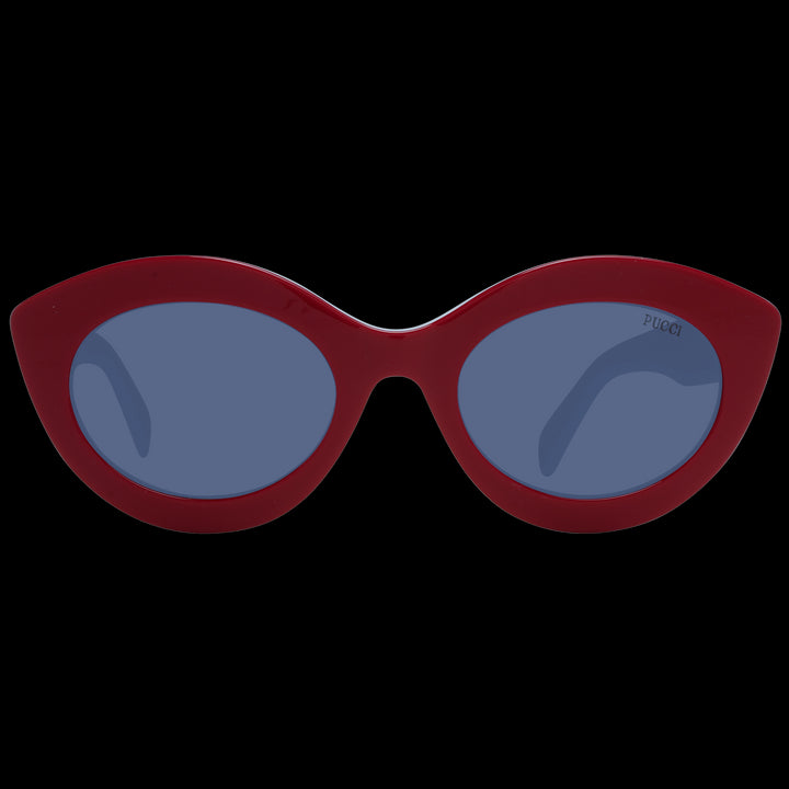 Vibrant Red & Blue Modern Elegance Sunglasses