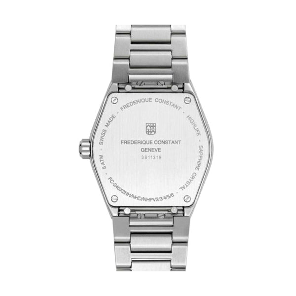 Frederique Constant Silver & Blue Timepiece
