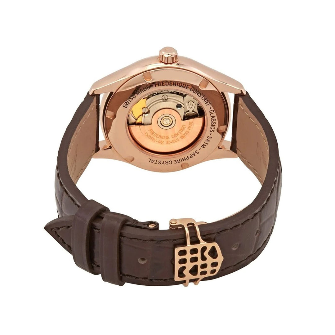 Frederique Constant Rose Gold Automatic Watch