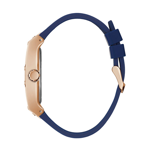 Timeless Rose Gold Elegance with Blue Dial Contrast