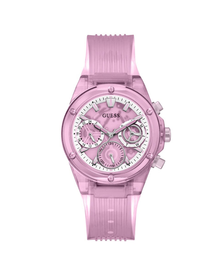 Blush Elegance Transparent Chronograph